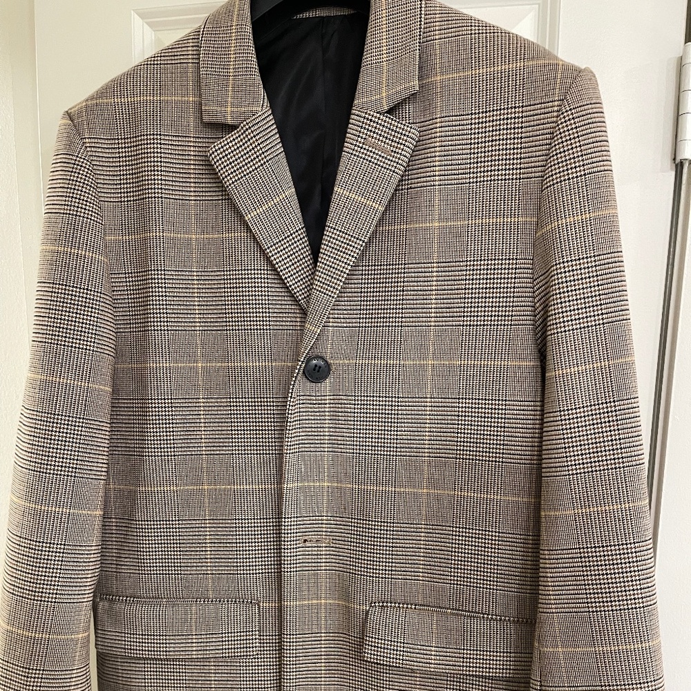 H&M Tan Topcoat 40R